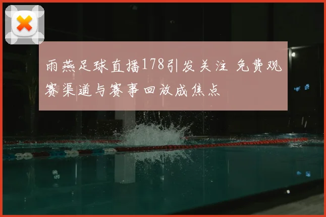 雨燕足球直播178引发关注 免费观赛渠道与赛事回放成焦点