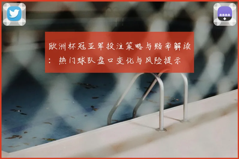 欧洲杯冠亚军投注策略与赔率解读：热门球队盘口变化与风险提示